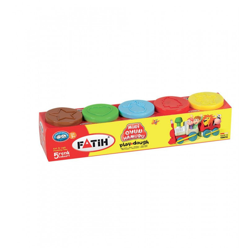 PLASTILINA USOARA MODELING DOUGH 5X50G FATIH 50075