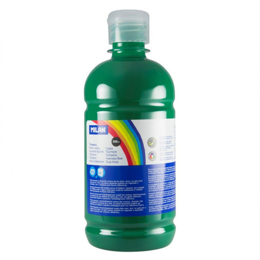 TEMPERA 500 ML MILAN VERDE INCHIS 03661