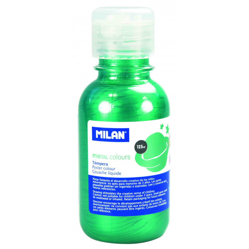 TEMPERA 125ML/CULOARE METALIZATA VERDE 033461