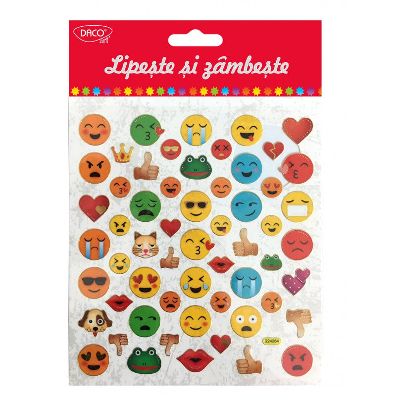 ABTIBILD - AB025 SMILEY FACE LIPESTE SI ZAMBESTE DACO