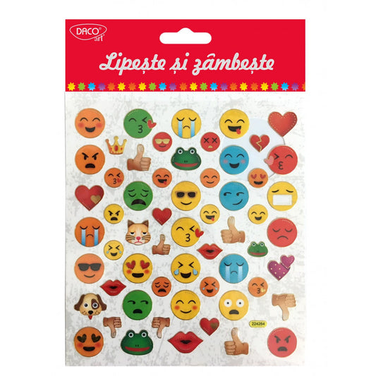 ABTIBILD - AB025 SMILEY FACE LIPESTE SI ZAMBESTE DACO