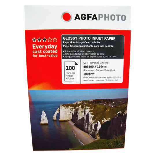 Hartie foto Agfa Glossy 4R  180 g/mp