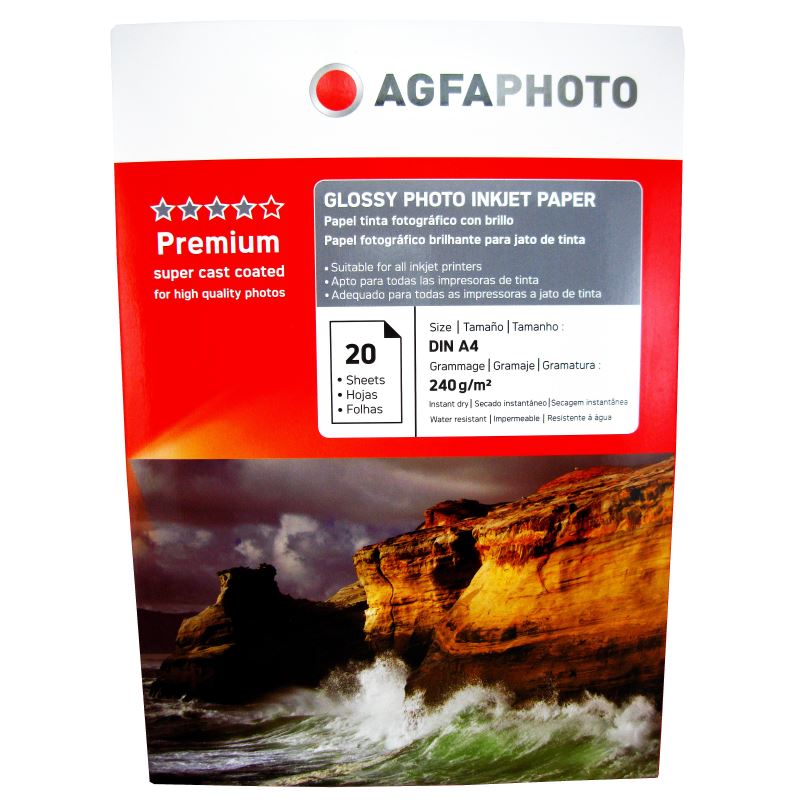 Hartie foto Agfa Glossy A4  240 g/mp