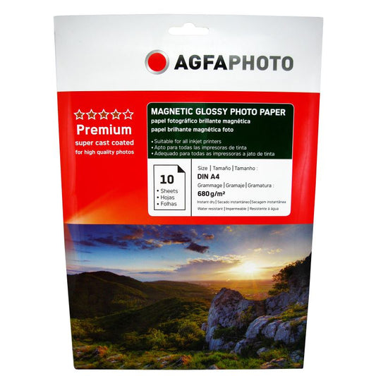 Hartie foto Agfa Magnetic Glossy A4  680 g/mp