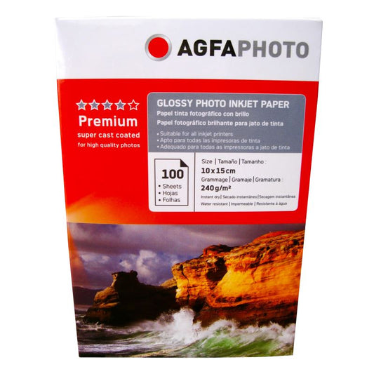 Hartie foto Agfa Glossy 4R  240 g/mp