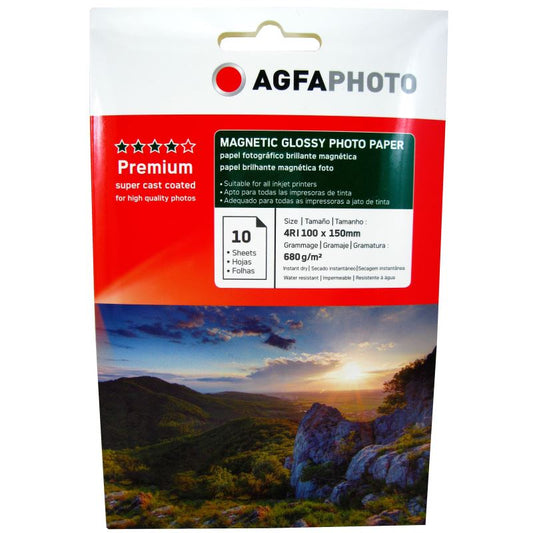 Hartie foto Agfa Magnetic Glossy 4R  680 g/mp