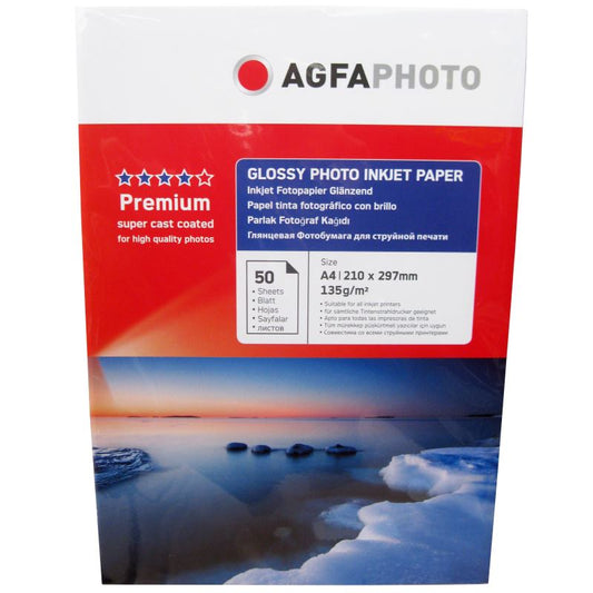 Hartie foto Agfa Glossy A4  135 g/mp