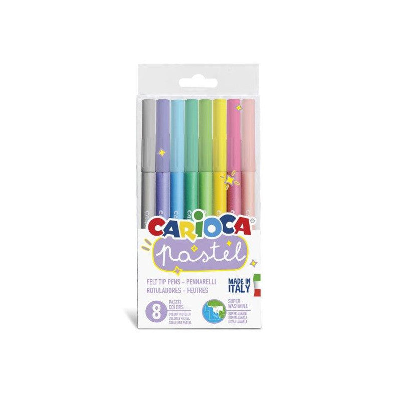 CARIOCA 8 CULORI PASTEL 43032