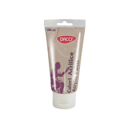 CULORI ACRIL 200ML DACO ROSU METALIZAT CU3200RMT