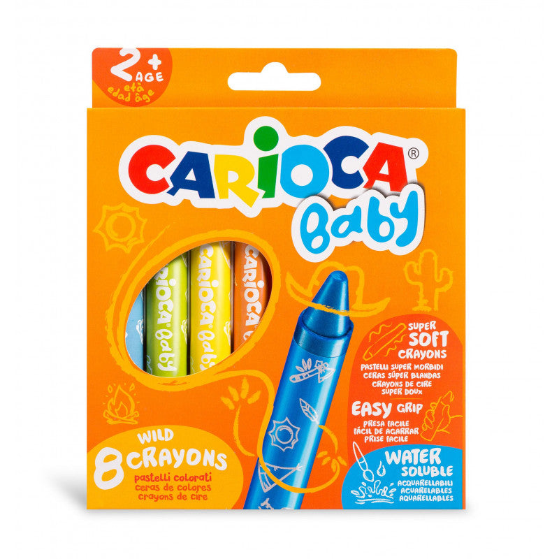 CREION CERAT 8 CULORI CARIOCA BABY 42892