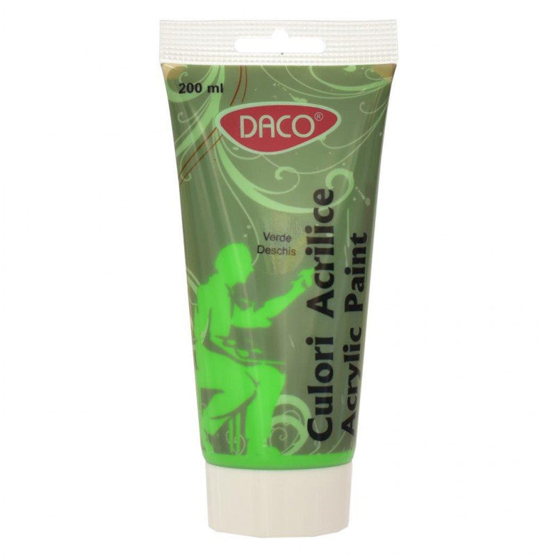 CULORI ACRIL 200ML DACO VERDE DESCHIS CU3200VD