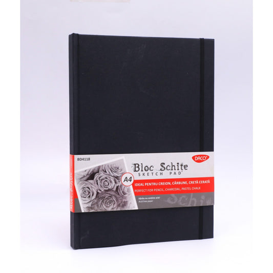 BLOC A4 SCHITE 110G 80 FILE DACO BD4118