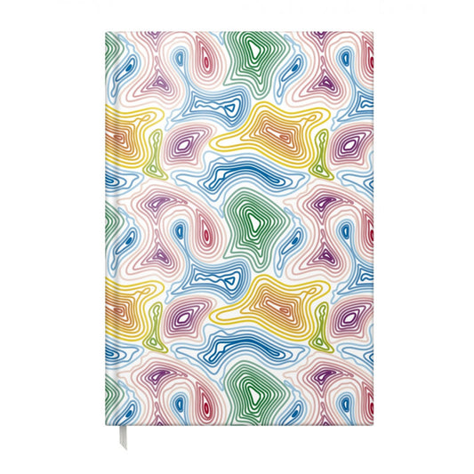 AGENDA A5 NEDATATA COLORFUL WAVES