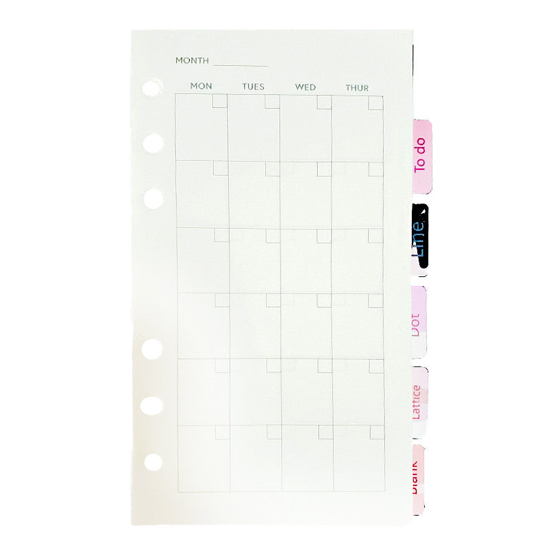 REZERVA AGENDA ORGANIZER 96X170 MM DACO RZ96