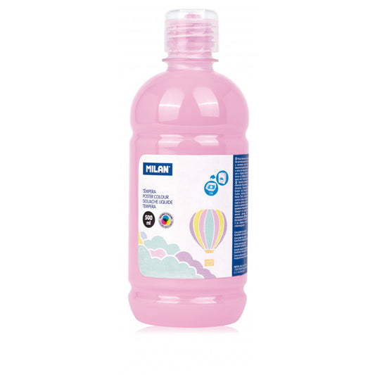 TEMPERA 500 ML MILAN ROZ PASTEL 03634P