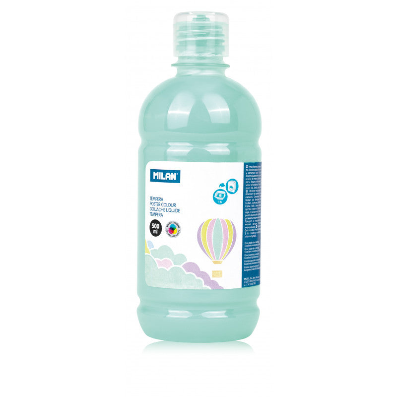 TEMPERA 500 ML MILAN VERDE DESCHIS PASTEL 03660P