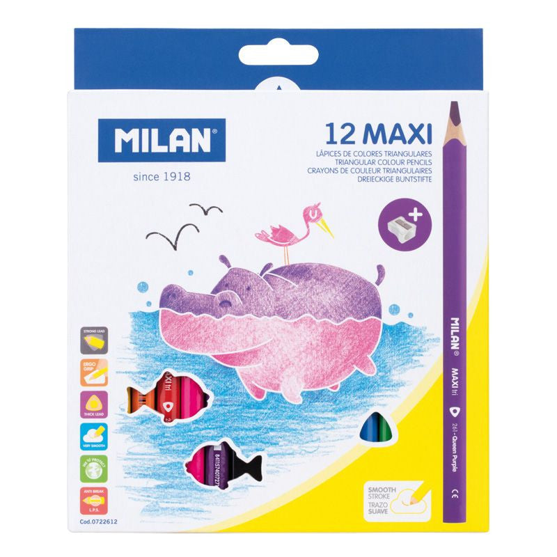 CREION COLOR 12 MAXI MILAN TRIUNGHIULAR 0722612