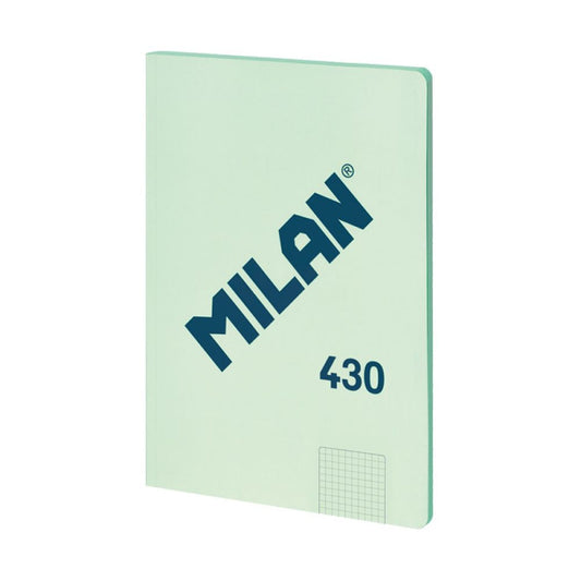 CAIET A4 48 FILE MATEMATICA CUSUT MILAN VERDE 57243G48GR