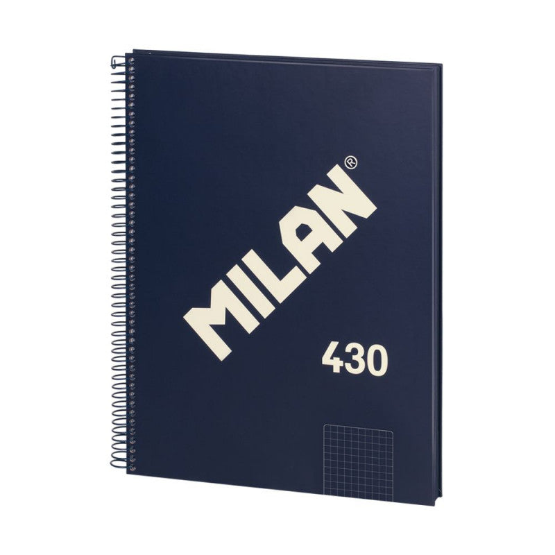 CAIET A4 80 FILE MATEMATICA SPIRA MILAN ALBASTRU 57143E80B