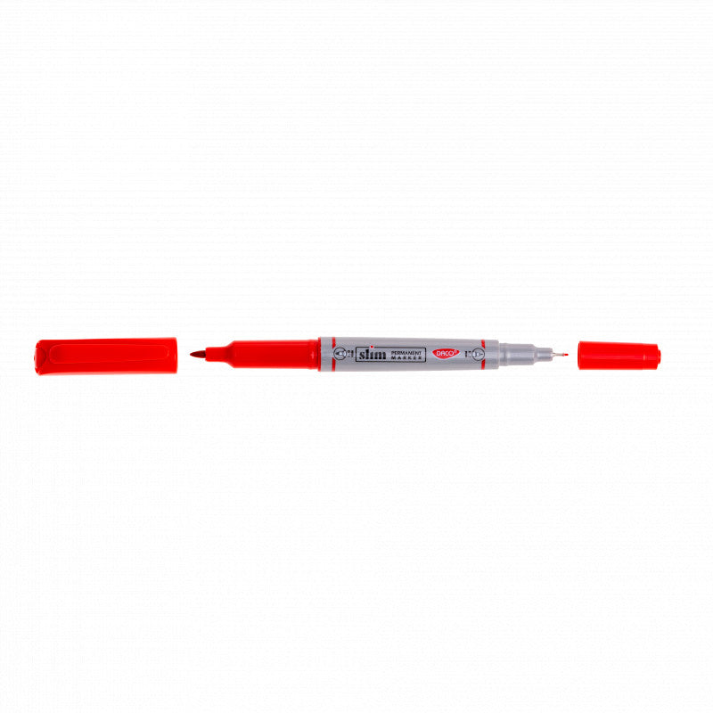 MARKER PERMANENT SLIM DACO ROSU MK131R